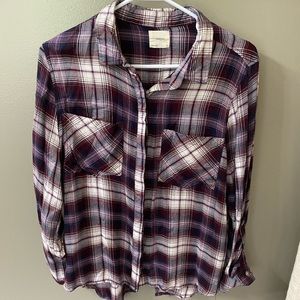 Split back flannel